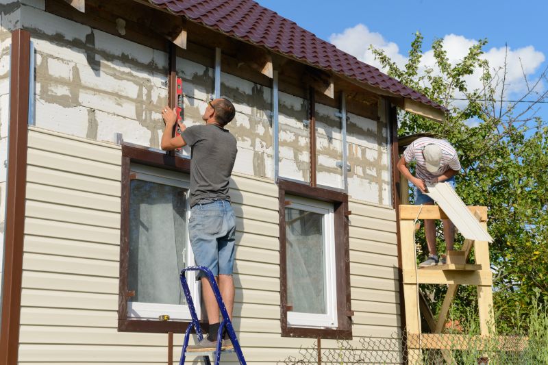 Fall Siding Installation